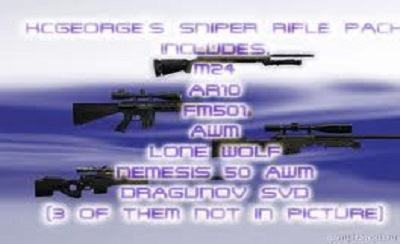 KCGEORGE’s Sniper Rifle Pack